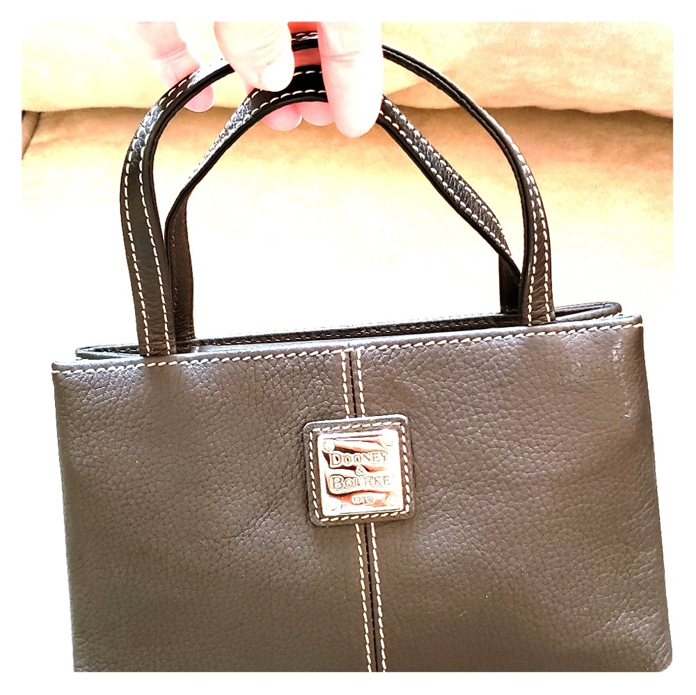 Dooney Burke Brown leather Mini bag
